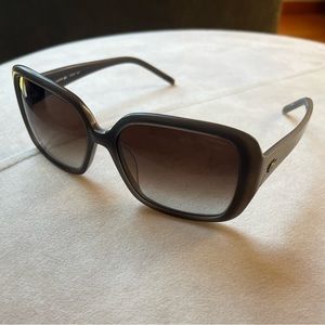 Lacoste gray women’s sunglasses
